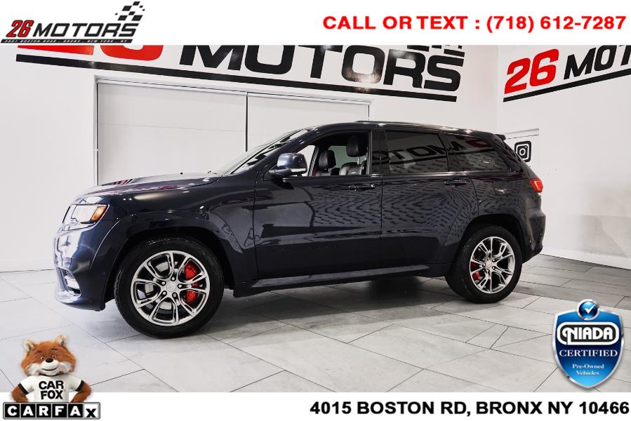 Used Jeep Grand Cherokee SRT 4x4 *Ltd Avail* 2018 | 26 Motors Corp. Bronx, New York Used Jeep Grand Cherokee SRT 4x4 *Ltd Avail* 2018 | 26 Motors Corp. Bronx, New York