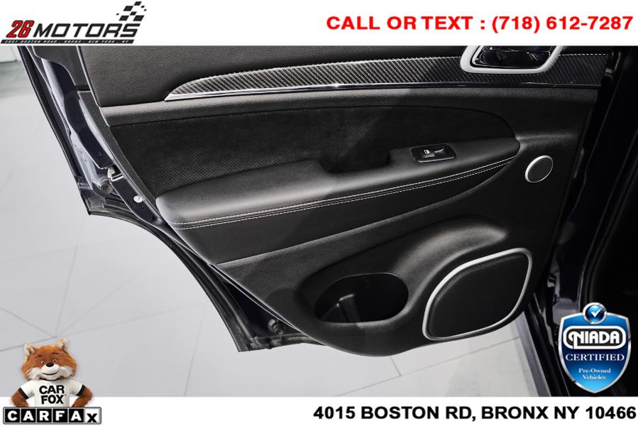 Used Jeep Grand Cherokee SRT 4x4 *Ltd Avail* 2018 | 26 Motors Corp. Bronx, New York Used Jeep Grand Cherokee SRT 4x4 *Ltd Avail* 2018 | 26 Motors Corp. Bronx, New York