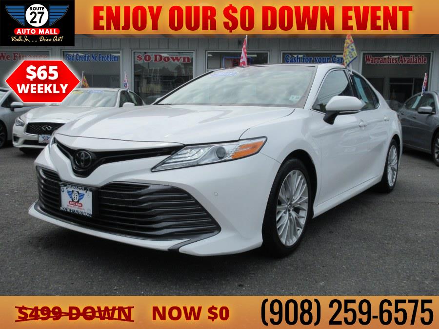 2018 Toyota Camry XLE Auto (Natl), available for sale in Linden, New Jersey | Route 27 Auto Mall. Linden, New Jersey 2018 Toyota Camry XLE Auto (Natl), available for sale in Linden, New Jersey | Route 27 Auto Mall. Linden, New Jersey