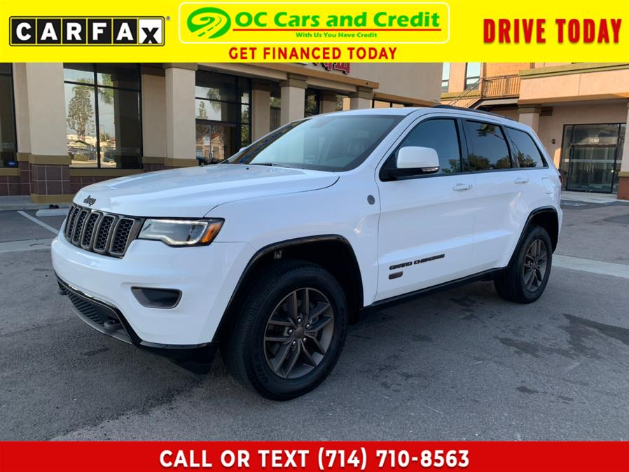 2016 Jeep Grand Cherokee 4WD 4dr Limited 75th Anniversary, available for sale in Garden Grove, California | OC Cars and Credit. Garden Grove, California