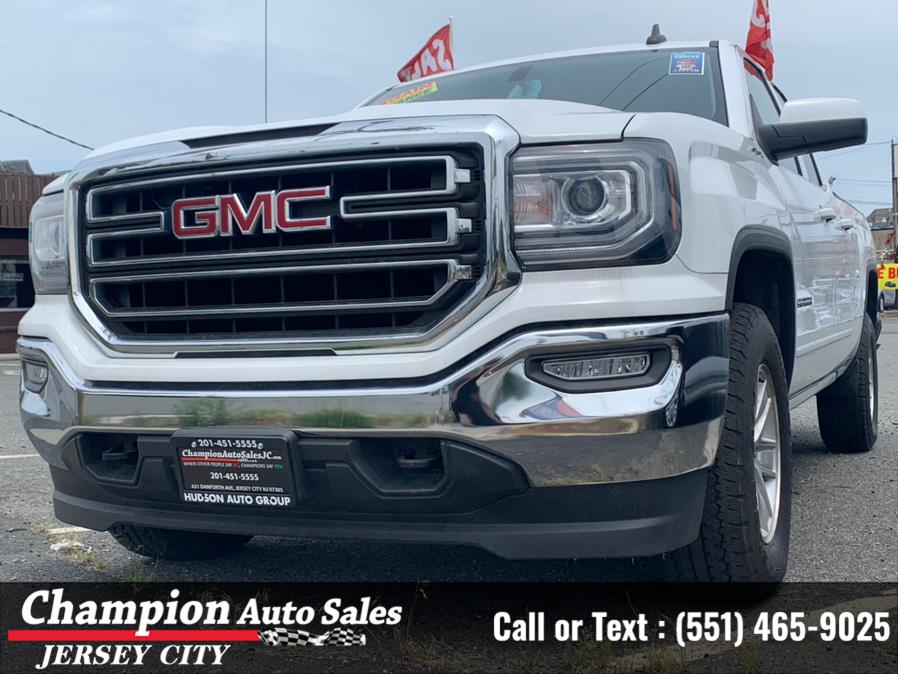 2016 GMC Sierra 1500 4WD Double Cab 143.5" SLE, available for sale in Jersey City, New Jersey | Champion Auto Sales. Jersey City, New Jersey