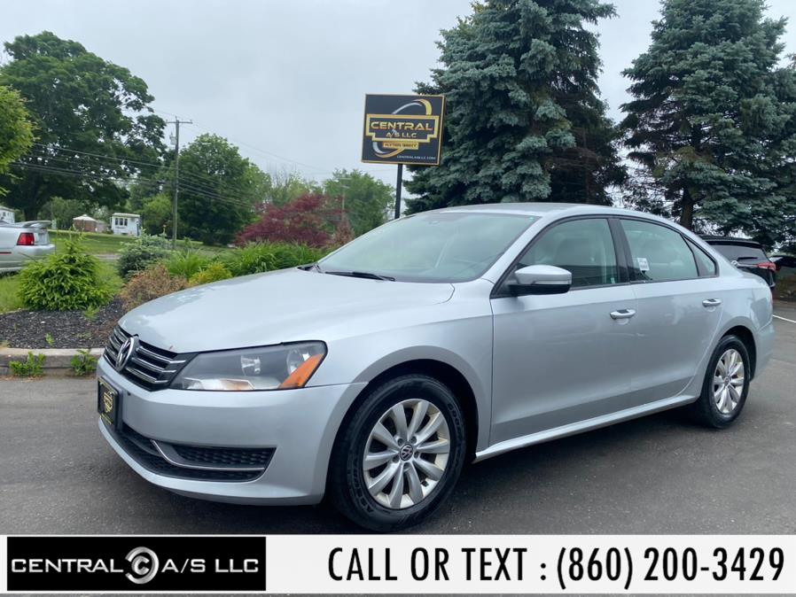 2013 Volkswagen Passat 4dr Sdn 2.5L Auto S PZEV *Ltd Avail*, available for sale in East Windsor, Connecticut | Central A/S LLC. East Windsor, Connecticut