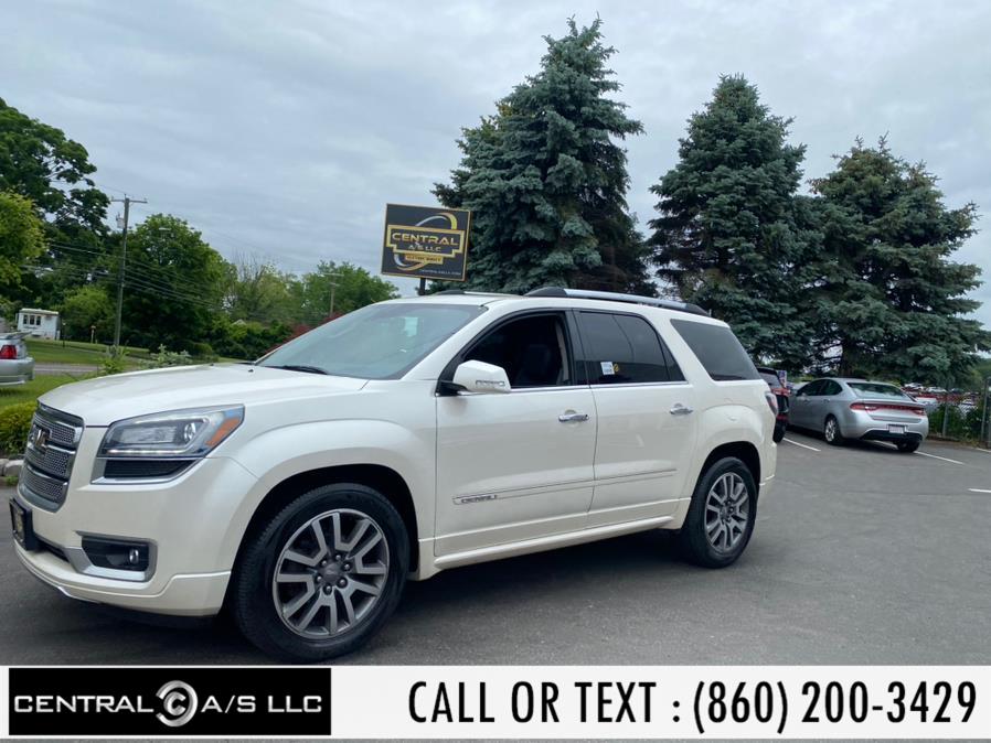 2014 GMC Acadia AWD 4dr Denali, available for sale in East Windsor, Connecticut | Central A/S LLC. East Windsor, Connecticut