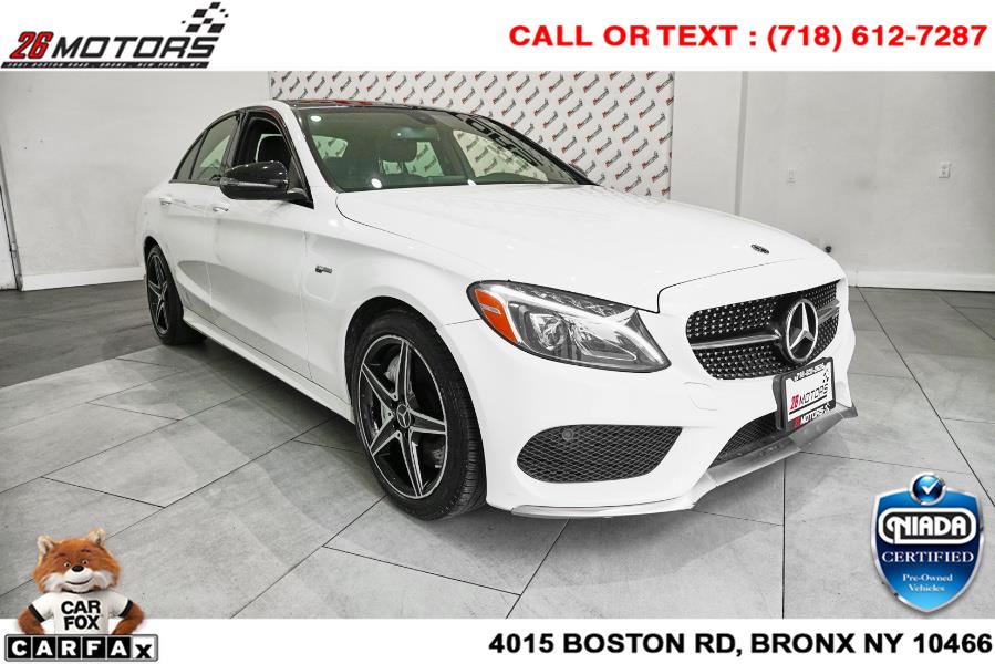 Used Mercedes-Benz C-Class AMG C 43 4MATIC Sedan 2018 | 26 Motors Corp. Bronx, New York Used Mercedes-Benz C-Class AMG C 43 4MATIC Sedan 2018 | 26 Motors Corp. Bronx, New York
