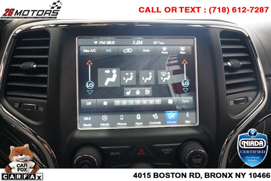 Used Jeep Grand Cherokee Trackhawk 4x4 *Ltd Avail* 2018 | 26 Motors Corp. Bronx, New York Used Jeep Grand Cherokee Trackhawk 4x4 *Ltd Avail* 2018 | 26 Motors Corp. Bronx, New York