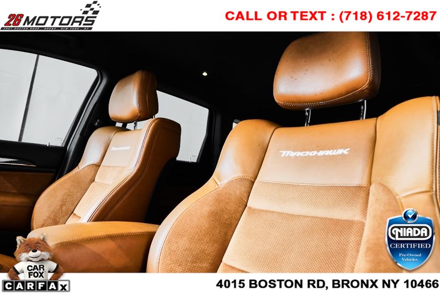 Used Jeep Grand Cherokee Trackhawk 4x4 *Ltd Avail* 2018 | 26 Motors Corp. Bronx, New York Used Jeep Grand Cherokee Trackhawk 4x4 *Ltd Avail* 2018 | 26 Motors Corp. Bronx, New York