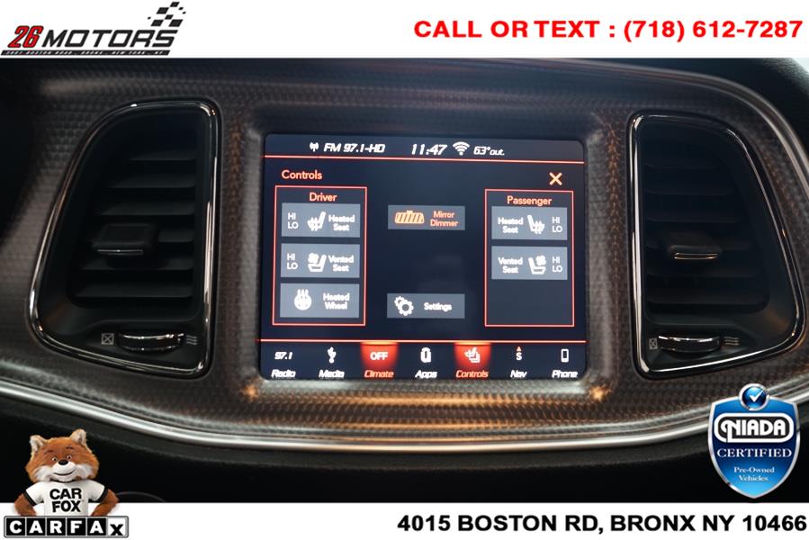 Used Dodge Challenger SRT Hellcat Widebody RWD 2018 | 26 Motors Corp. Bronx, New York Used Dodge Challenger SRT Hellcat Widebody RWD 2018 | 26 Motors Corp. Bronx, New York