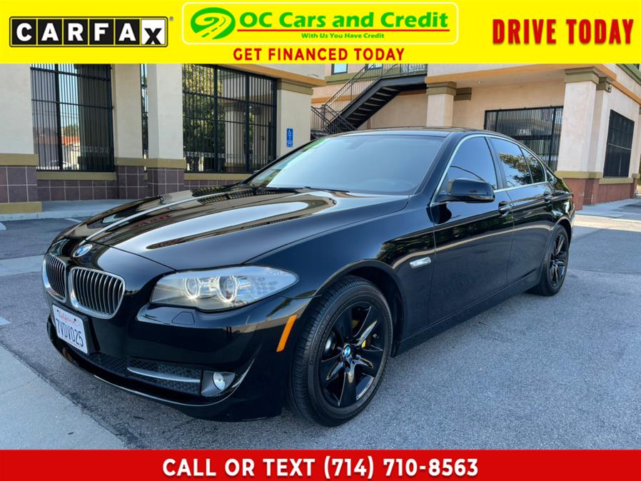 Used BMW 5 Series 4dr Sdn 528i RWD 2013 | OC Cars and Credit. Garden Grove, California