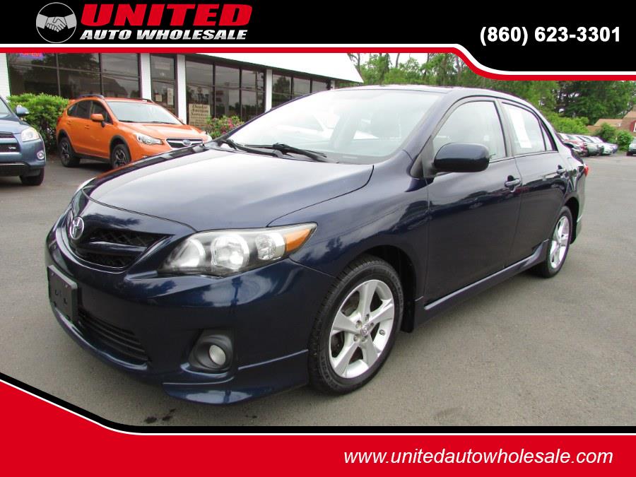 2011 Toyota Corolla 4dr Sdn Auto S (Natl), available for sale in East Windsor, Connecticut | United Auto Sales of E Windsor, Inc. East Windsor, Connecticut