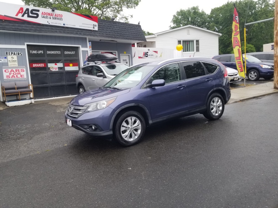 2012 Honda CR-V 4WD 5dr EX-L w/Navi, available for sale in Milford, Connecticut | Adonai Auto Sales LLC. Milford, Connecticut