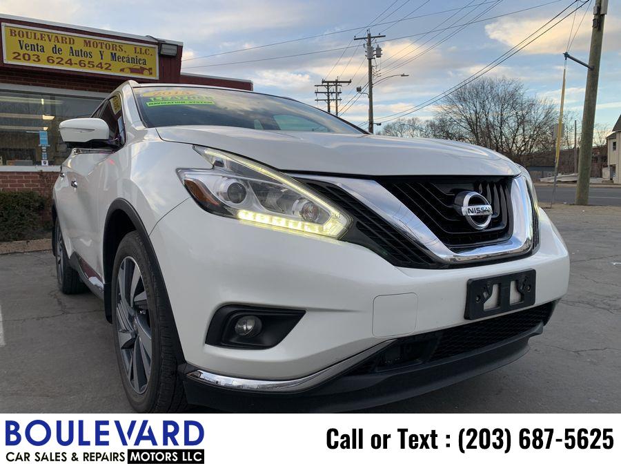 2015 Nissan Murano Platinum Sport Utility 4D, available for sale in New Haven, Connecticut | Boulevard Motors LLC. New Haven, Connecticut