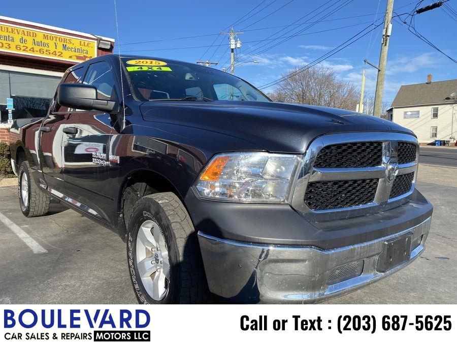 2015 Ram 1500 Quad Cab Tradesman Pickup 4D 6 1/3 ft, available for sale in New Haven, Connecticut | Boulevard Motors LLC. New Haven, Connecticut
