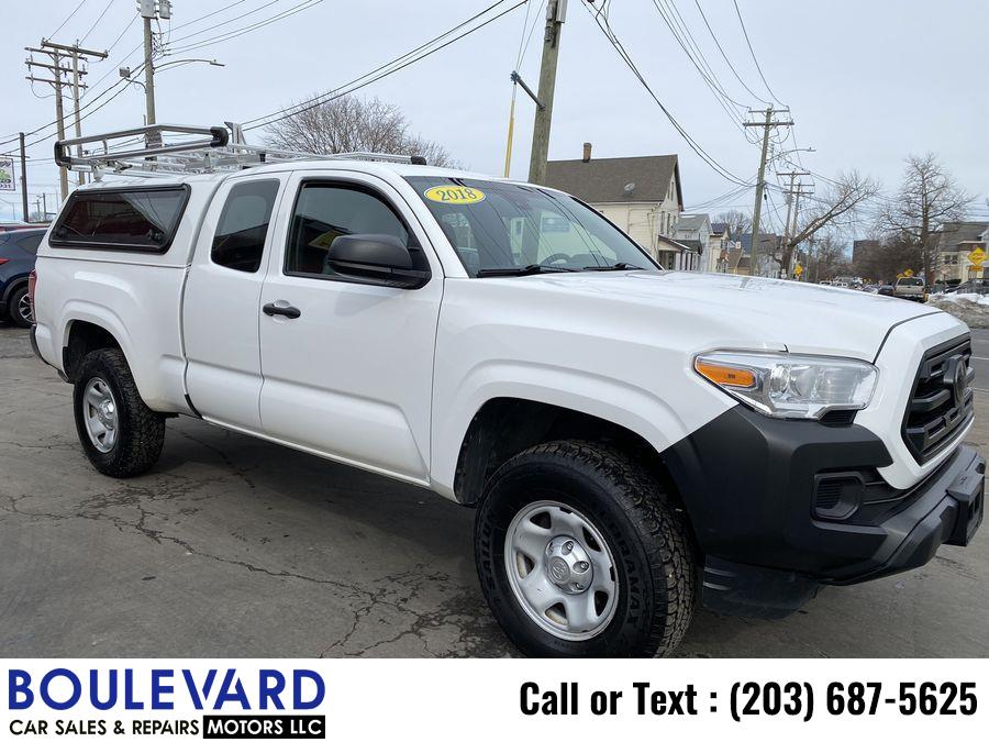 2018 Toyota Tacoma Access Cab SR Pickup 4D 6 ft, available for sale in New Haven, Connecticut | Boulevard Motors LLC. New Haven, Connecticut 2018 Toyota Tacoma Access Cab SR Pickup 4D 6 ft, available for sale in New Haven, Connecticut | Boulevard Motors LLC. New Haven, Connecticut
