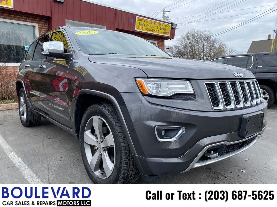 2015 Jeep Grand Cherokee Overland Sport Utility 4D, available for sale in New Haven, Connecticut | Boulevard Motors LLC. New Haven, Connecticut