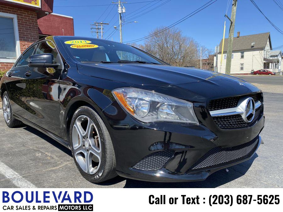 2014 Mercedes-benz Cla-class CLA 250 4MATIC Coupe 4D, available for sale in New Haven, Connecticut | Boulevard Motors LLC. New Haven, Connecticut