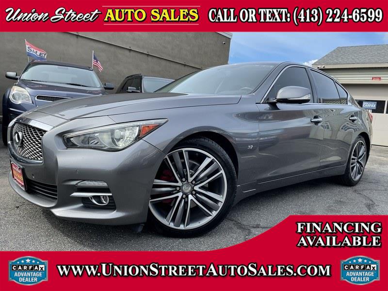 2014 INFINITI Q50 4dr Sdn Premium RWD, available for sale in West Springfield, Massachusetts | Union Street Auto Sales. West Springfield, Massachusetts