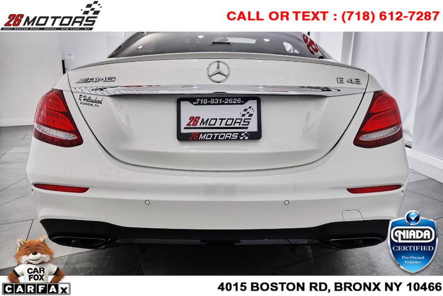 Used Mercedes-Benz E-Class AMG E 43 4MATIC Sedan 2018 | 26 Motors Corp. Bronx, New York Used Mercedes-Benz E-Class AMG E 43 4MATIC Sedan 2018 | 26 Motors Corp. Bronx, New York