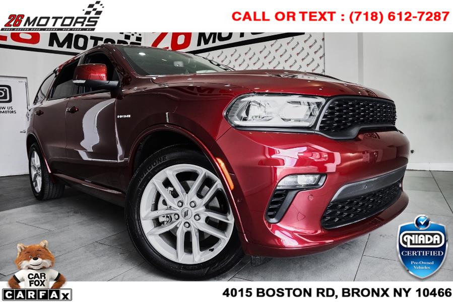 Used Dodge Durango R/T RWD 2021 | 26 Motors Corp. Bronx, New York Used Dodge Durango R/T RWD 2021 | 26 Motors Corp. Bronx, New York