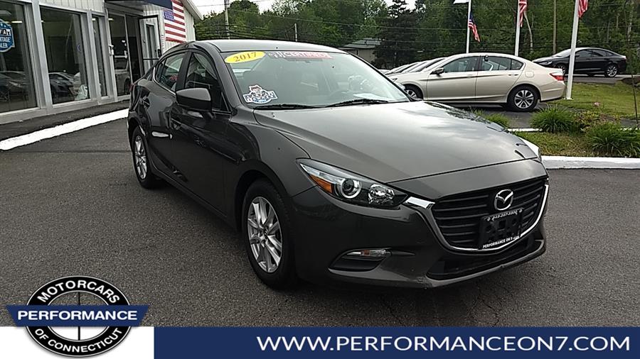 2017 Mazda Mazda3 4-Door Sport Auto, available for sale in Wilton, Connecticut | Performance Motor Cars Of Connecticut LLC. Wilton, Connecticut