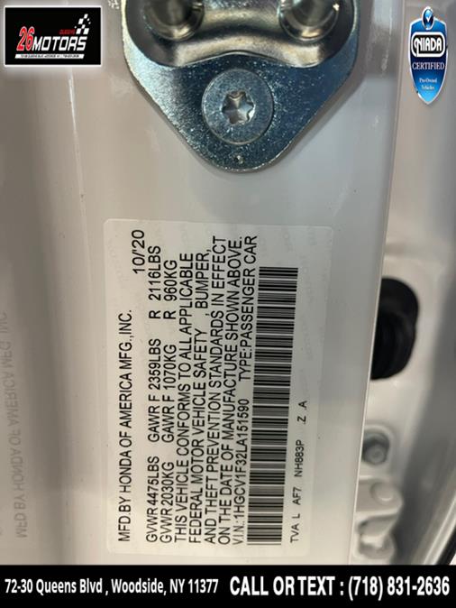 Used Honda Accord Sedan Sport 1.5T CVT 2020 | 26 Motors Queens. Woodside, New York Used Honda Accord Sedan Sport 1.5T CVT 2020 | 26 Motors Queens. Woodside, New York