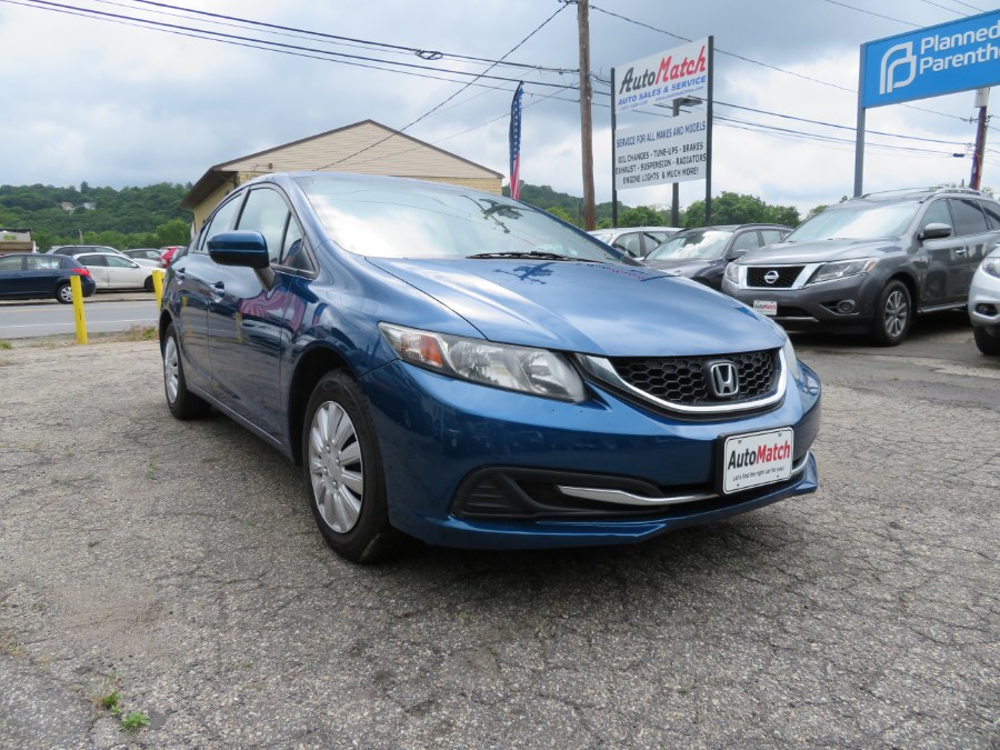 Used Honda Civic Sedan 4dr CVT LX 2015 | Auto Match LLC. Waterbury, Connecticut Used Honda Civic Sedan 4dr CVT LX 2015 | Auto Match LLC. Waterbury, Connecticut