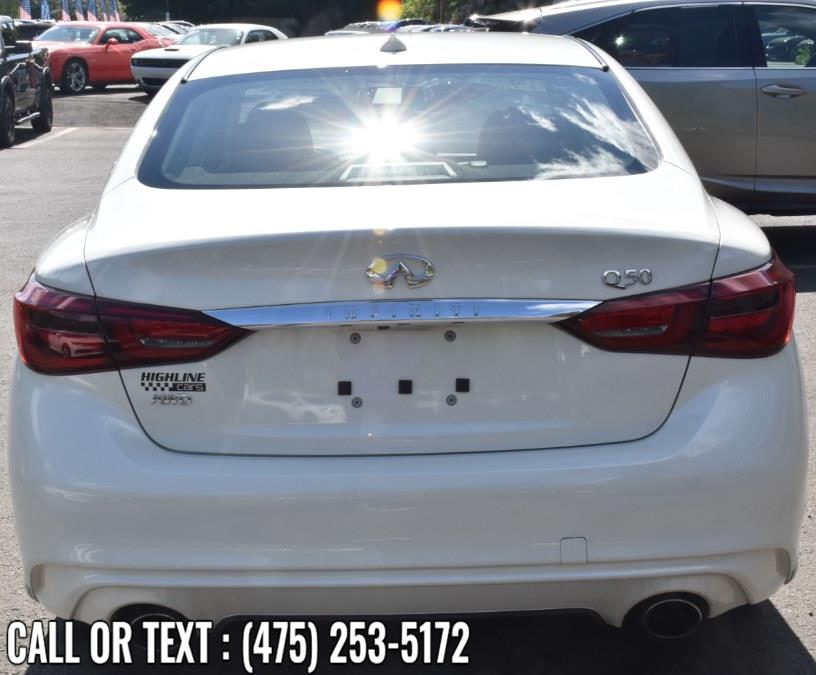 2018 INFINITI Q50 3.0t LUXE AWD, available for sale in Waterbury, Connecticut | Highline Car Connection. Waterbury, Connecticut 2018 INFINITI Q50 3.0t LUXE AWD, available for sale in Waterbury, Connecticut | Highline Car Connection. Waterbury, Connecticut