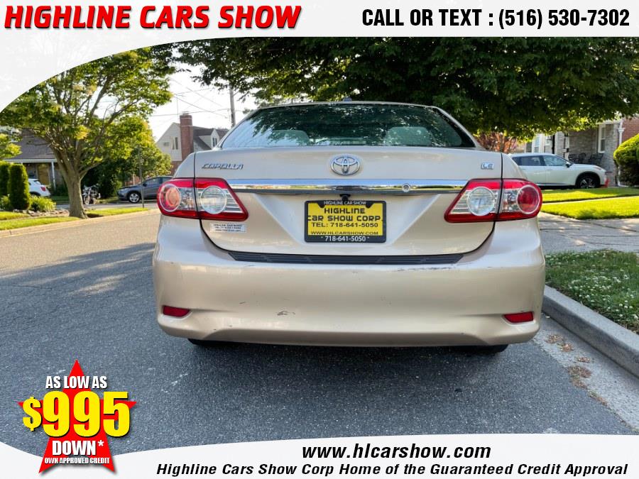 Used Toyota Corolla 4dr Sdn Auto LE (Natl) 2012 | Highline Cars Show Corp. West Hempstead, New York Used Toyota Corolla 4dr Sdn Auto LE (Natl) 2012 | Highline Cars Show Corp. West Hempstead, New York