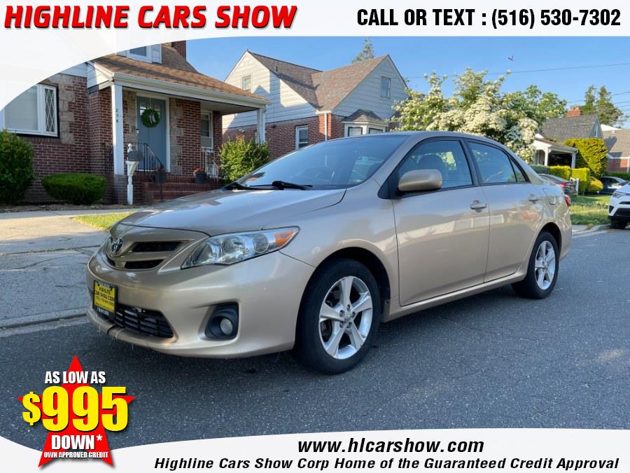 Used Toyota Corolla 4dr Sdn Auto LE (Natl) 2012 | Highline Cars Show Corp. West Hempstead, New York