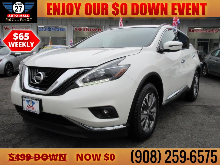 2018 Nissan Murano FWD SV, available for sale in Linden, New Jersey | Route 27 Auto Mall. Linden, New Jersey 2018 Nissan Murano FWD SV, available for sale in Linden, New Jersey | Route 27 Auto Mall. Linden, New Jersey