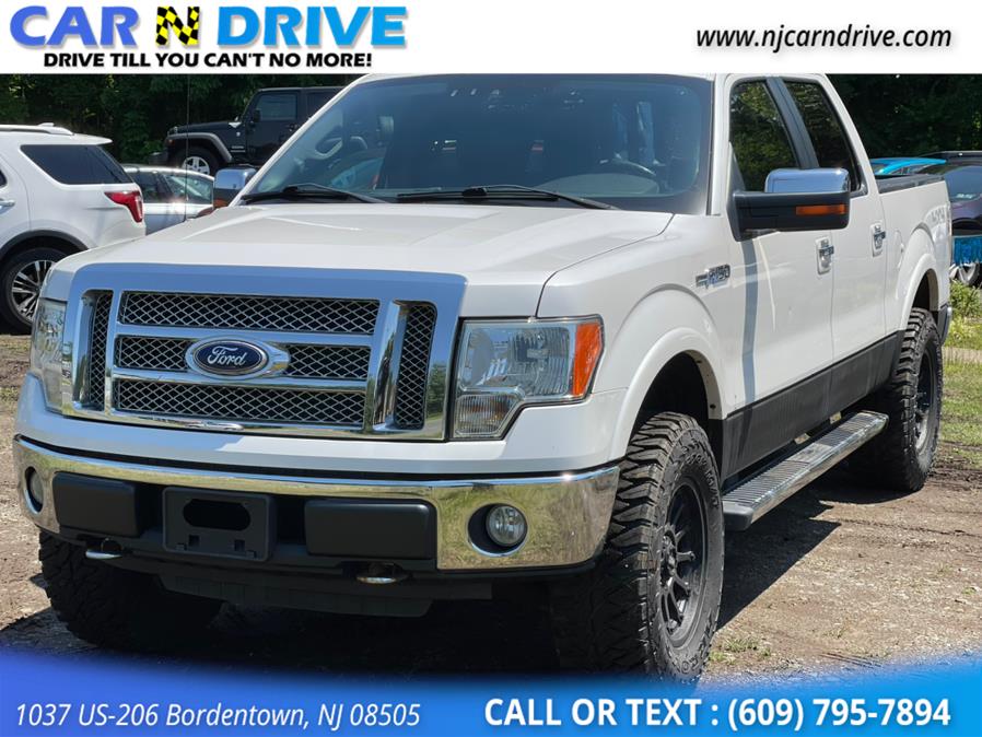 2010 Ford F-150 Lariat SuperCrew 5.5-ft. Bed 4WD, available for sale in Burlington, New Jersey | Car N Drive. Burlington, New Jersey