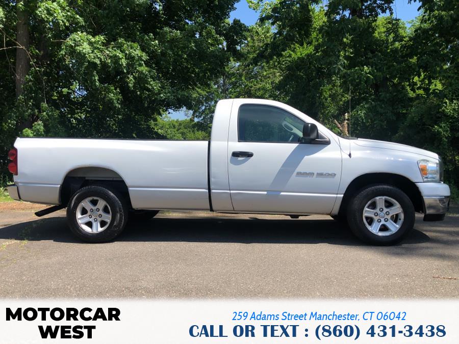 Used Dodge Ram 1500 2WD Reg Cab 140.5" SLT 2007 | Motorcar West. Manchester, Connecticut Used Dodge Ram 1500 2WD Reg Cab 140.5" SLT 2007 | Motorcar West. Manchester, Connecticut