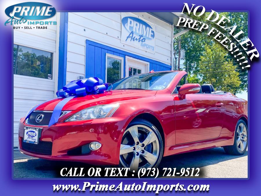 Used Lexus IS 350C 2dr Conv 2010 | Prime Auto Imports. Bloomingdale, New Jersey