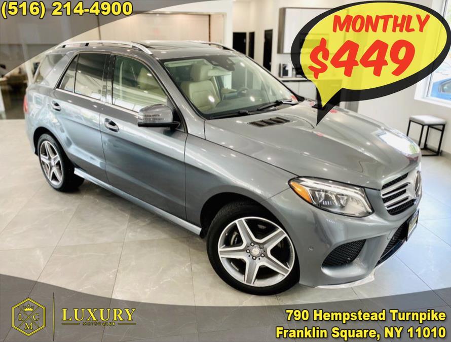 2017 Mercedes-Benz GLE GLE 400 4MATIC SUV, available for sale in Franklin Square, New York | Luxury Motor Club. Franklin Square, New York