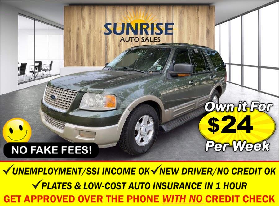 Used Ford Expedition 5.4L Eddie Bauer 4WD 2003 | Sunrise Auto Sales of Elmont. Elmont, New York Used Ford Expedition 5.4L Eddie Bauer 4WD 2003 | Sunrise Auto Sales of Elmont. Elmont, New York
