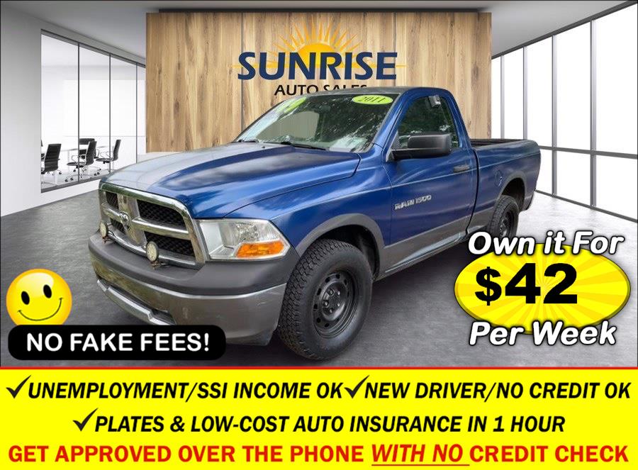Used Ram 1500 4WD Reg Cab 120.5" ST 2011 | Sunrise Auto Sales of Elmont. Elmont, New York Used Ram 1500 4WD Reg Cab 120.5" ST 2011 | Sunrise Auto Sales of Elmont. Elmont, New York