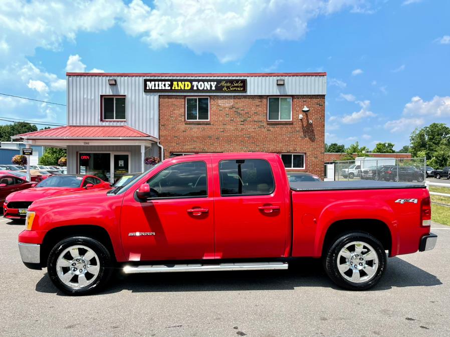 2011 GMC Sierra 1500 4WD Crew Cab 143.5" SLT, available for sale in South Windsor, Connecticut | Mike And Tony Auto Sales, Inc. South Windsor, Connecticut 2011 GMC Sierra 1500 4WD Crew Cab 143.5" SLT, available for sale in South Windsor, Connecticut | Mike And Tony Auto Sales, Inc. South Windsor, Connecticut