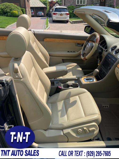 2007 Audi A4 2007 2dr Cabrio Auto 2.0T quattro, available for sale in Bronx, New York | TNT Auto Sales USA inc. Bronx, New York 2007 Audi A4 2007 2dr Cabrio Auto 2.0T quattro, available for sale in Bronx, New York | TNT Auto Sales USA inc. Bronx, New York