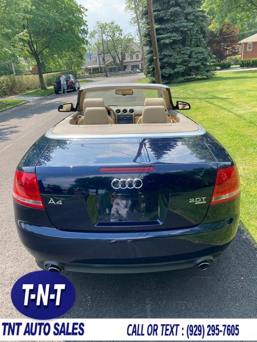 2007 Audi A4 2007 2dr Cabrio Auto 2.0T quattro, available for sale in Bronx, New York | TNT Auto Sales USA inc. Bronx, New York 2007 Audi A4 2007 2dr Cabrio Auto 2.0T quattro, available for sale in Bronx, New York | TNT Auto Sales USA inc. Bronx, New York