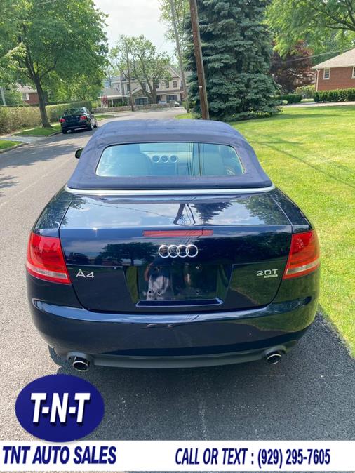 2007 Audi A4 2007 2dr Cabrio Auto 2.0T quattro, available for sale in Bronx, New York | TNT Auto Sales USA inc. Bronx, New York 2007 Audi A4 2007 2dr Cabrio Auto 2.0T quattro, available for sale in Bronx, New York | TNT Auto Sales USA inc. Bronx, New York