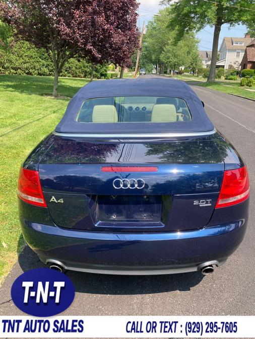 2007 Audi A4 2007 2dr Cabrio Auto 2.0T quattro, available for sale in Bronx, New York | TNT Auto Sales USA inc. Bronx, New York 2007 Audi A4 2007 2dr Cabrio Auto 2.0T quattro, available for sale in Bronx, New York | TNT Auto Sales USA inc. Bronx, New York