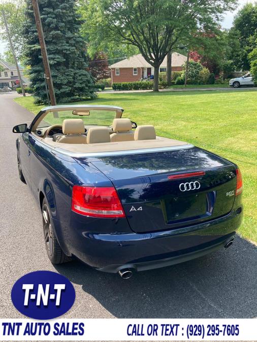 2007 Audi A4 2007 2dr Cabrio Auto 2.0T quattro, available for sale in Bronx, New York | TNT Auto Sales USA inc. Bronx, New York 2007 Audi A4 2007 2dr Cabrio Auto 2.0T quattro, available for sale in Bronx, New York | TNT Auto Sales USA inc. Bronx, New York