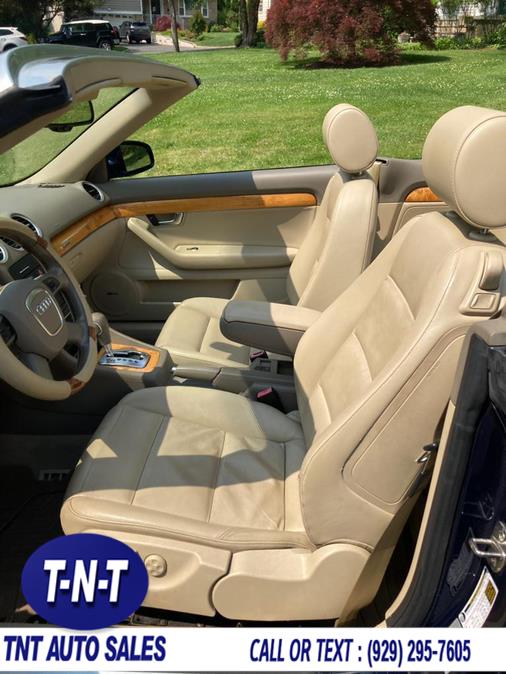 2007 Audi A4 2007 2dr Cabrio Auto 2.0T quattro, available for sale in Bronx, New York | TNT Auto Sales USA inc. Bronx, New York 2007 Audi A4 2007 2dr Cabrio Auto 2.0T quattro, available for sale in Bronx, New York | TNT Auto Sales USA inc. Bronx, New York