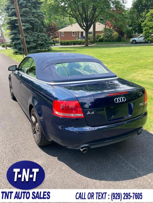 2007 Audi A4 2007 2dr Cabrio Auto 2.0T quattro, available for sale in Bronx, New York | TNT Auto Sales USA inc. Bronx, New York 2007 Audi A4 2007 2dr Cabrio Auto 2.0T quattro, available for sale in Bronx, New York | TNT Auto Sales USA inc. Bronx, New York
