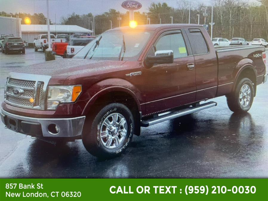2010 Ford F-150 4WD SuperCab 145" Lariat, available for sale in New London, Connecticut | McAvoy Inc dba Town Hill Auto. New London, Connecticut