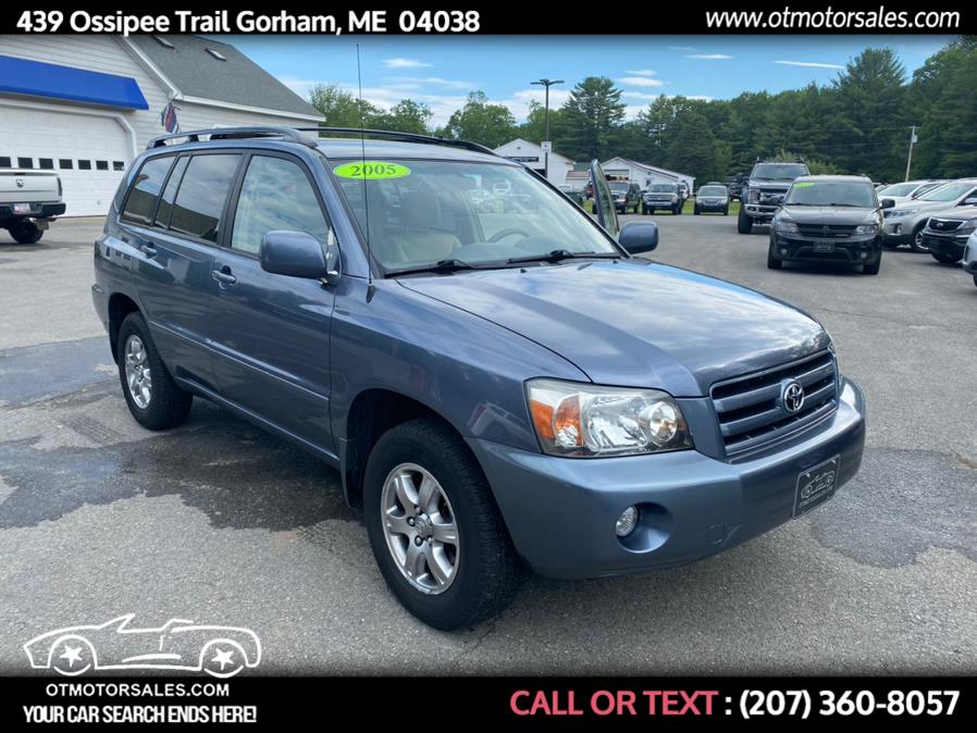 Used Toyota Highlander base 2005 | Ossipee Trail Motor Sales. Gorham, Maine Used Toyota Highlander base 2005 | Ossipee Trail Motor Sales. Gorham, Maine