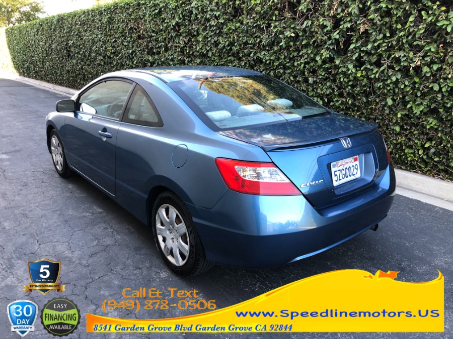Used Honda Civic Cpe 2dr MT LX 2007 | Speedline Motors. Garden Grove, California Used Honda Civic Cpe 2dr MT LX 2007 | Speedline Motors. Garden Grove, California