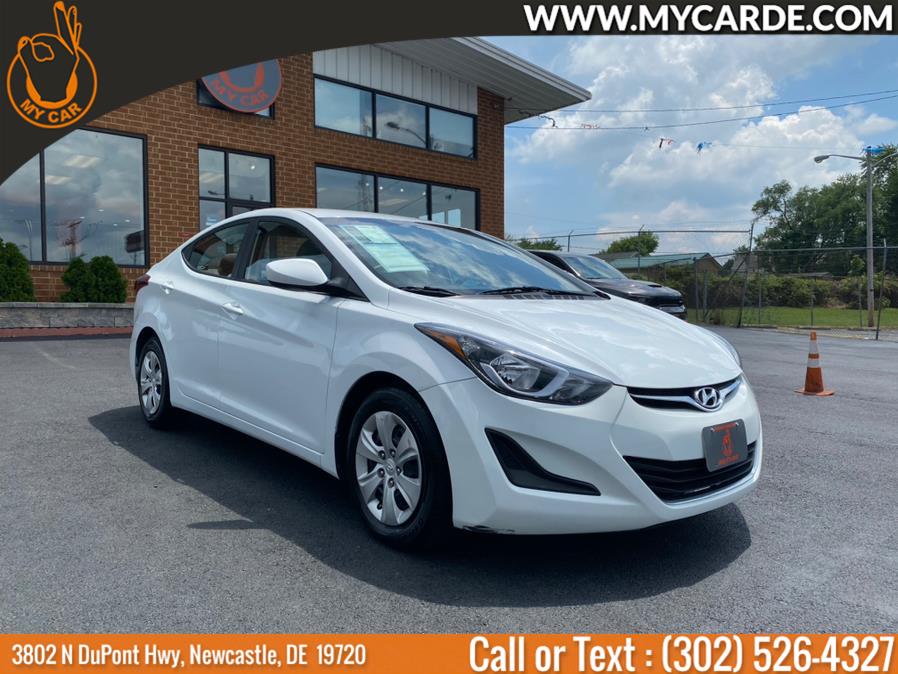 2016 Hyundai Elantra 4dr Sdn Auto Value Edition (Alabama Plant), available for sale in New Castle, Delaware | My Car. New Castle, Delaware 2016 Hyundai Elantra 4dr Sdn Auto Value Edition (Alabama Plant), available for sale in New Castle, Delaware | My Car. New Castle, Delaware