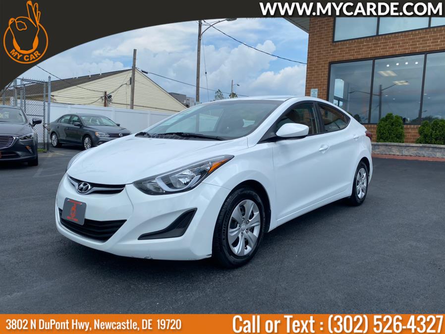 2016 Hyundai Elantra 4dr Sdn Auto Value Edition (Alabama Plant), available for sale in New Castle, Delaware | My Car. New Castle, Delaware 2016 Hyundai Elantra 4dr Sdn Auto Value Edition (Alabama Plant), available for sale in New Castle, Delaware | My Car. New Castle, Delaware