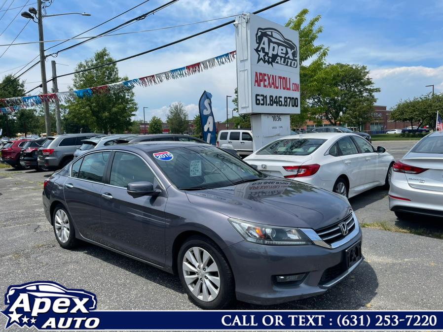 2015 Honda Accord Sedan 4dr I4 CVT EX-L, available for sale in Selden, New York | Apex Auto. Selden, New York 2015 Honda Accord Sedan 4dr I4 CVT EX-L, available for sale in Selden, New York | Apex Auto. Selden, New York