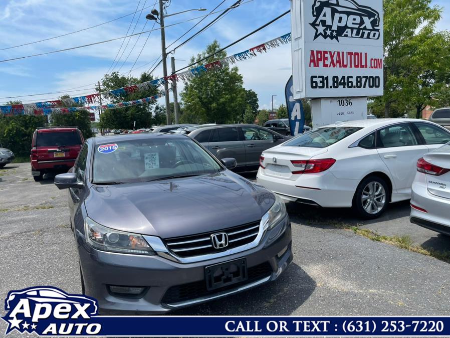 2015 Honda Accord Sedan 4dr I4 CVT EX-L, available for sale in Selden, New York | Apex Auto. Selden, New York 2015 Honda Accord Sedan 4dr I4 CVT EX-L, available for sale in Selden, New York | Apex Auto. Selden, New York